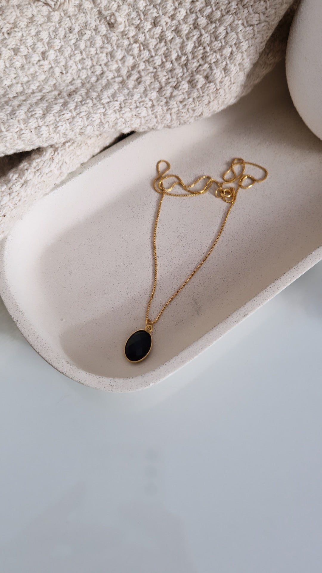 Onyx necklace