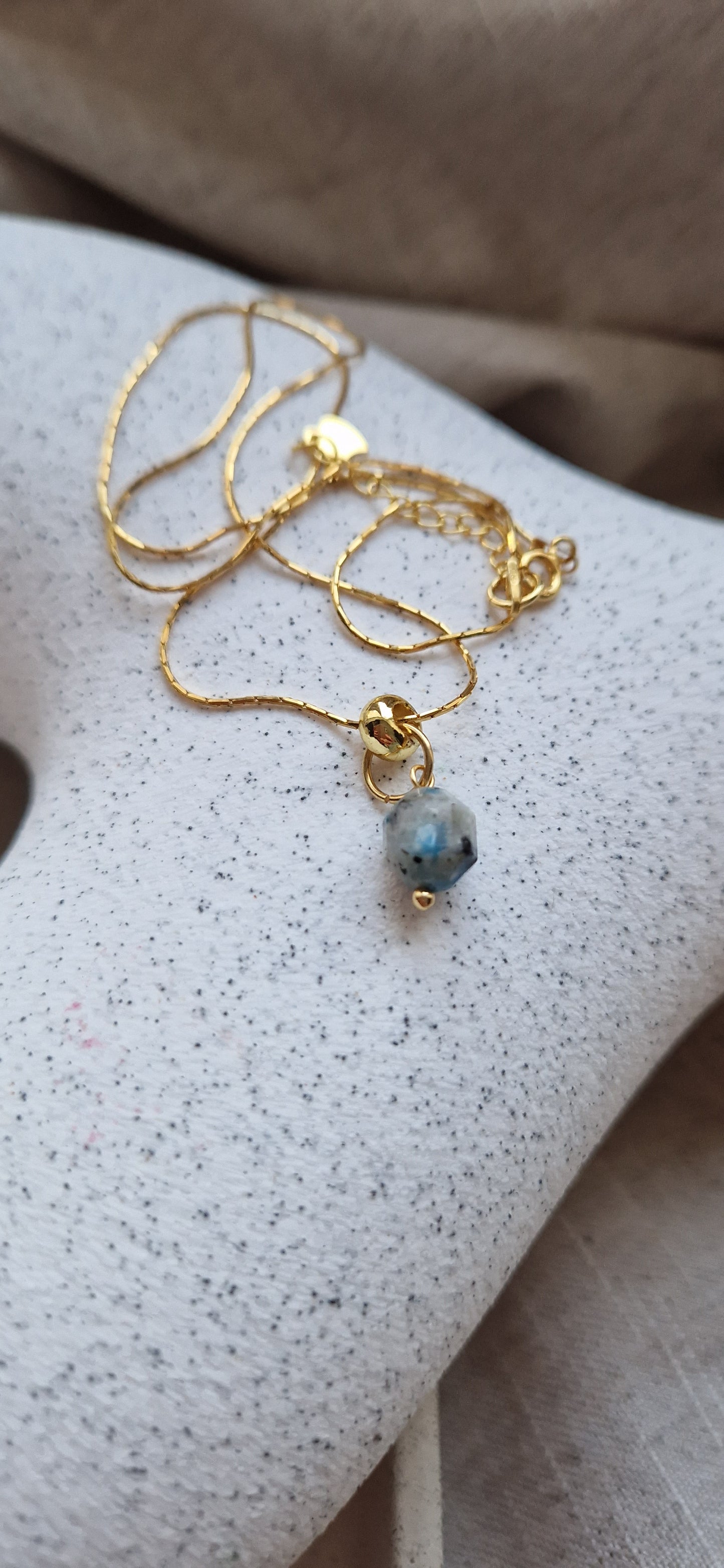 Azurite necklace