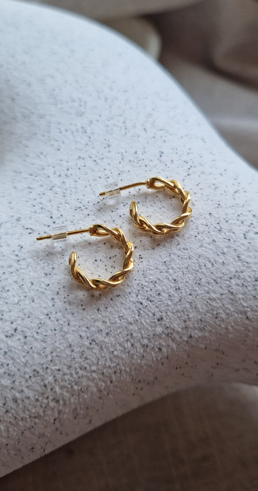 Twist twist earrings